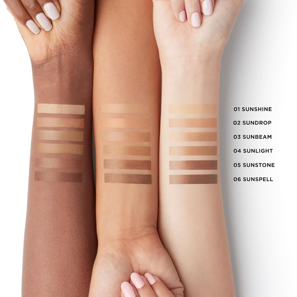 Laura Mercier Tinted Moisturizer Bronzer: Long Lasting Sheer Cream Bronzer, Weightless, Buildable Coverage, 12 Hr Hydrating Wear, Non-Comedogenic, 6 Shades For All Skin Tones