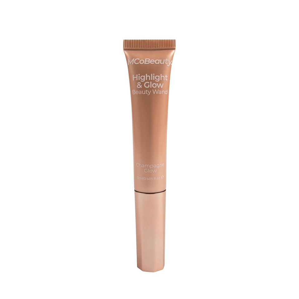 Mcobeauty Highlight & Glow Beauty Wand, Bronze Glow, Luminous Highlight For Radiance Skin, Vegan, Cruelty Free Cosmetics