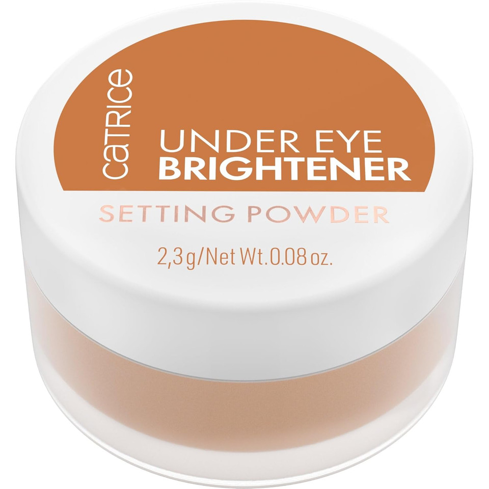 Catrice | Under Eye Brightener Setting Powder (040 | Dark Mocha)| Brightening, Soft Focus Effect Enriched With Hyaluronic Acid For Flawless Radiant Skin | Vegan & Cruelty Free