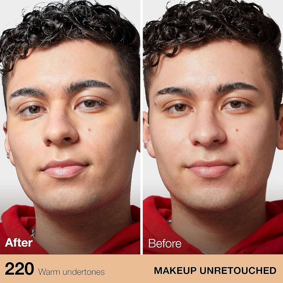 Maybelline New York Fit Me Matte + Poreless Liquid Foundation, Pouch Format, 368 Deep Golden, 1.3 Ounce