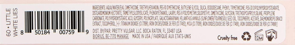 Pretty Vulgar - Under Cover Concealer, Clean & Cruelty-Free (Little White Lies)