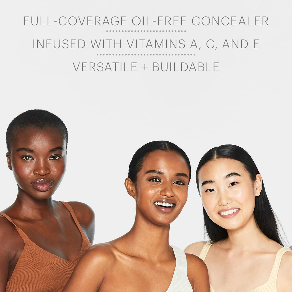 Glo Skin Beauty Oil-Free Camouflage Concealer - Correct And Conceal Imperfections, Blemishes & Dark Spots, Nourishing Makeup For A More Even Complexion (Golden)