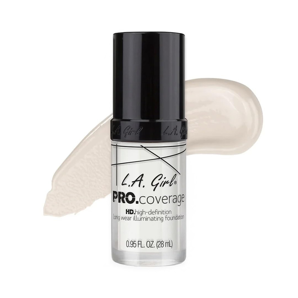 L.A. Girl Pro Coverage Liquid Foundation, Toast, 0.95 Fl Oz