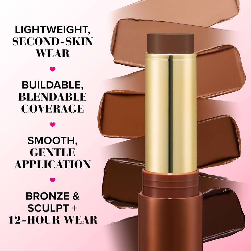 Too Faced Chocolate Soleil Melting Bronzing & Sculpting Stick | Cream, Lightweight, Vegan + Cruelty Free