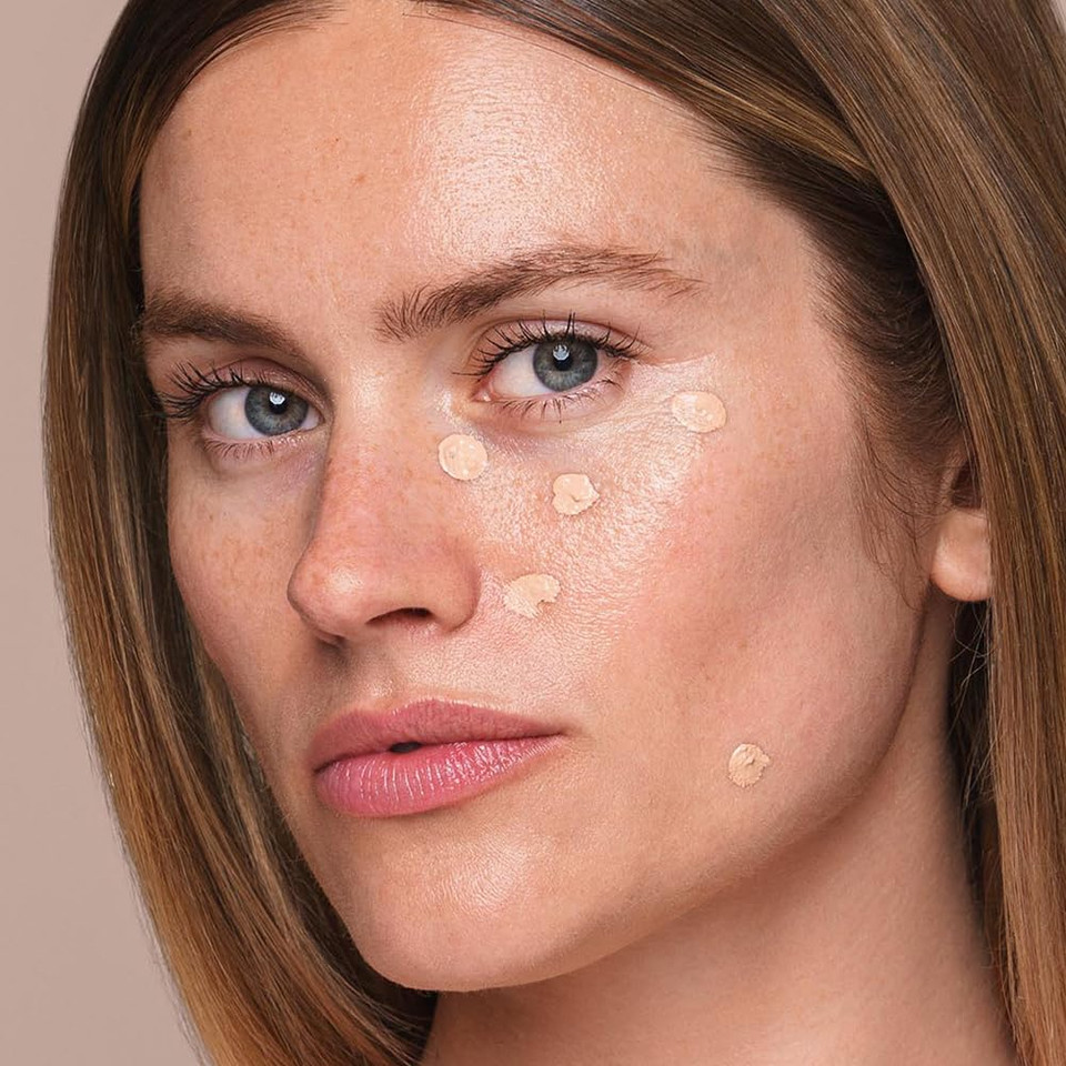 Jouer Essential High Coverage Liquid Concealer - Brightening Concealer - Color Corrector For Under Eye Dark Circles, Spot Coverage, And Eye Primer - Soft Matte Finish, Wheat