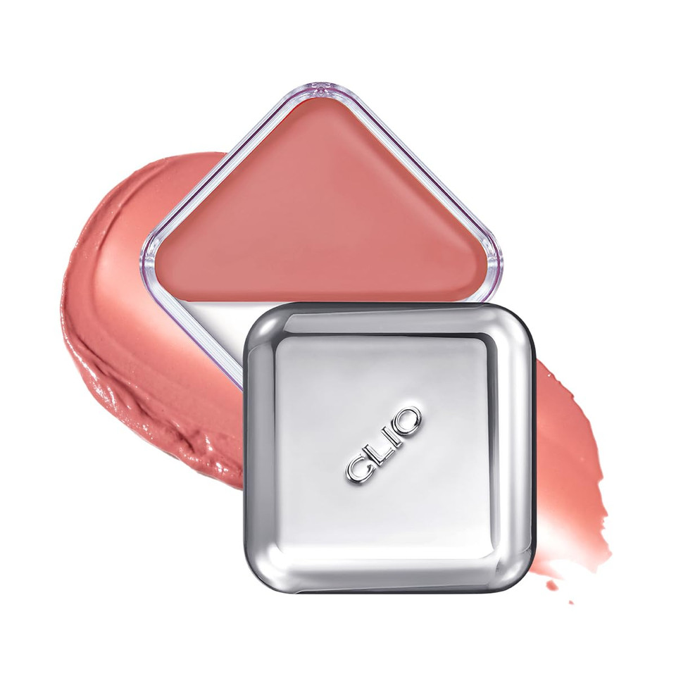 Clio Essential Lip & Cheek Tap, Easy To Use, Glides On Effortlessly, Non-Greasy, Travel-Sized Creamy & Blendable Color For Lips & Cheeks (06 Apple Garden, One Size)