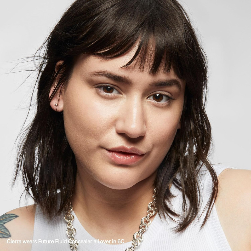 Milk Makeup Future Fluid All Over Cream Concealer - Medium-To-Full Coverage - Up To 12-Hour Wear - Crease-Proof Finish - Vegan, Cruelty Free