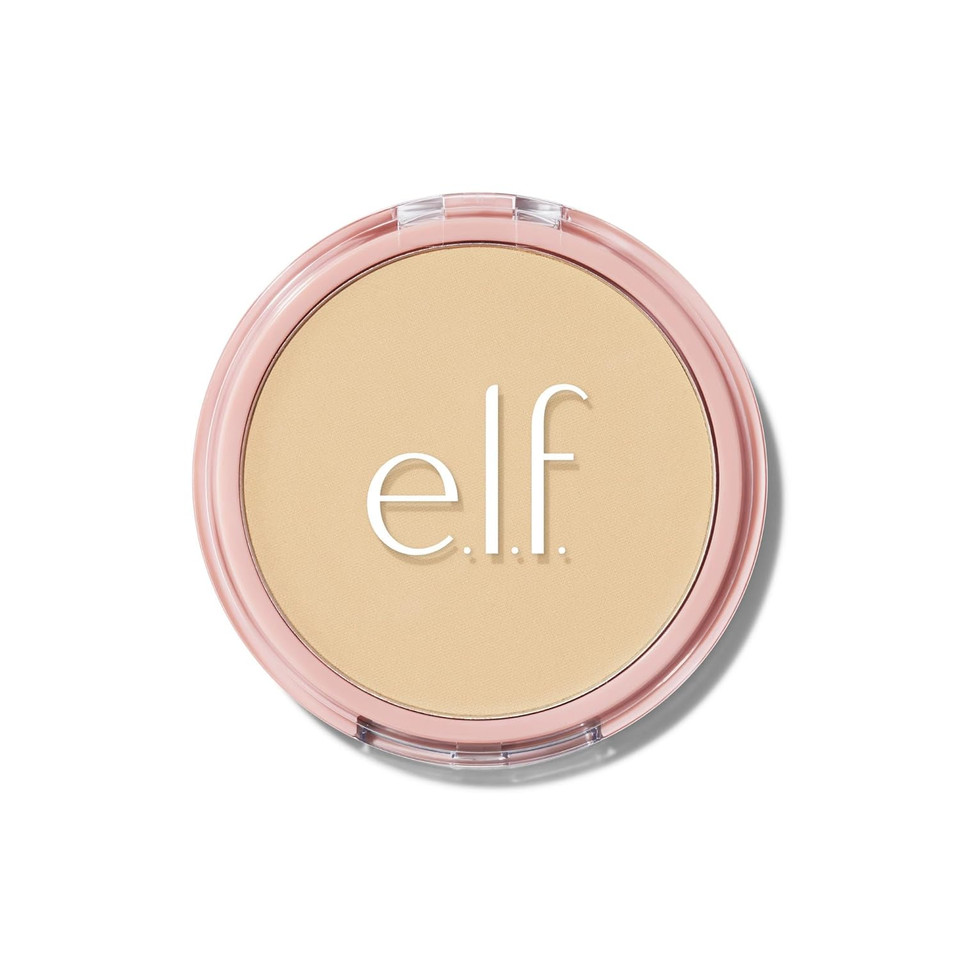 E.L.F. Halo Glow Powder Filter, Ultra-Fine Finishing Powder, Smooths The Look Of Pores & Fine Lines, Creates A Soft-Focus Glow, Vegan & Cruelty-Free, Medium Warm