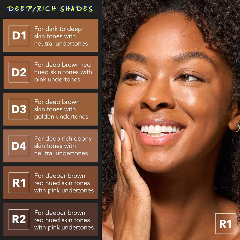 Cover Fx Power Play Foundation - Shade D3 - Buildable Full Coverage - Waterproof Sweat-Proof Transfer-Proof - Natural Matte Finish - All Skin Types