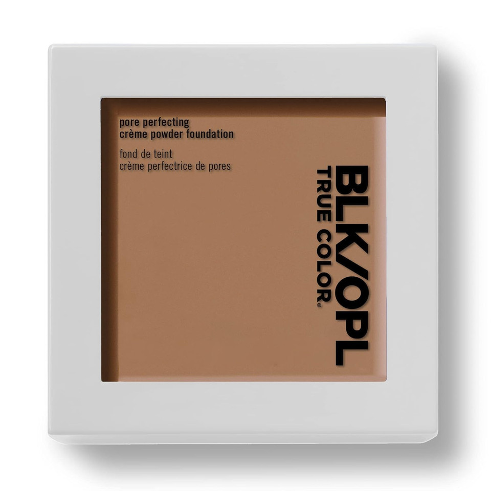 Blk/Opl True Color Pore Perfecting Powder Foundation Spf 15, Carob  Enriched With Vitamins C & E, Cruelty-Free