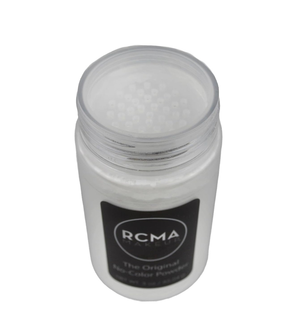 Rcma Makeup The Original No Color Powder, Loose Setting Powder, Professional Makeup, No Flash Back, Universal, All Skin Types, Flawless Finish, Reduces Shine, Vegan And Cruelty- Free, 3Oz