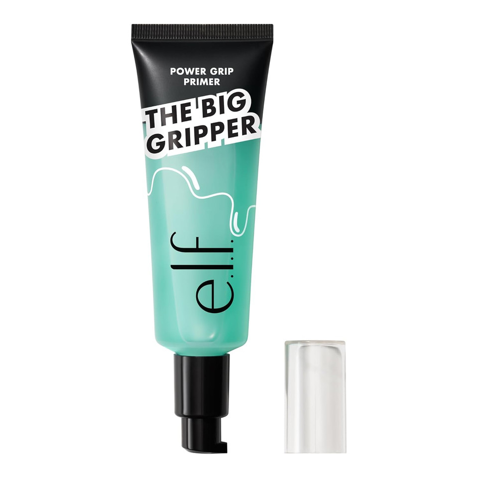 E.L.F. Power Grip Primer Jumbo, Gel-Based & Hydrating Face Primer For Smoothing Skin & Gripping Makeup, Moisturizes & Primes, 2.5 Oz