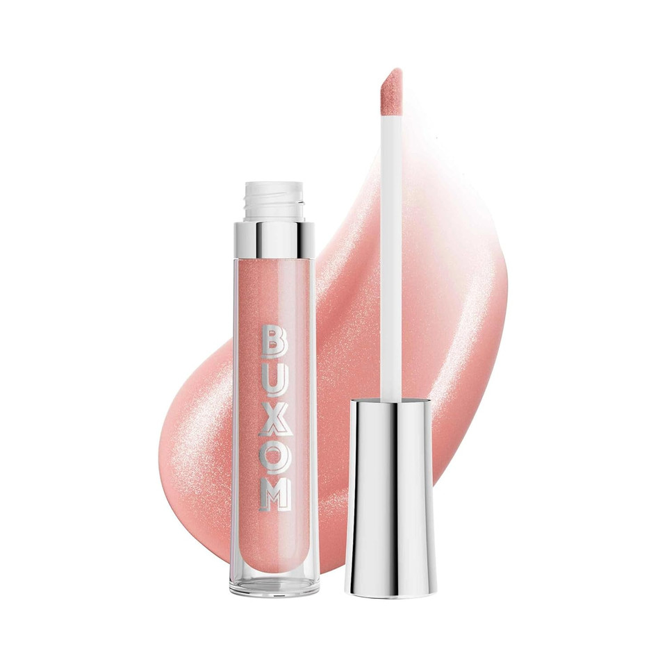 Buxom Full-On Plumping Lip Polish, Tinted Lip Plumper Gloss, Plumping Peptides & Vitamin E, High Shine Lip Gloss, Nourishes, Moisturizes & Softens Lips, Vegan