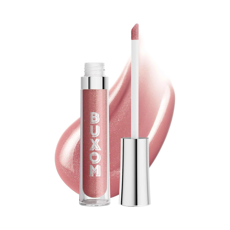 Buxom Full-On Plumping Lip Polish, Tinted Lip Plumper Gloss, Plumping Peptides & Vitamin E, High Shine Lip Gloss, Nourishes, Moisturizes & Softens Lips, Vegan