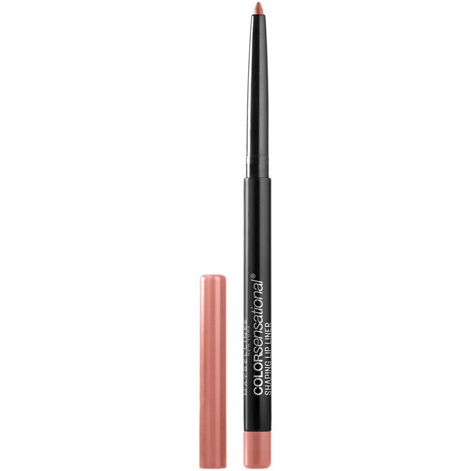 Maybelline Color Sensational Shaping Lip Liner With Self-Sharpening Tip, Rich Chocolate, Chocolate Brown, 1 Count
