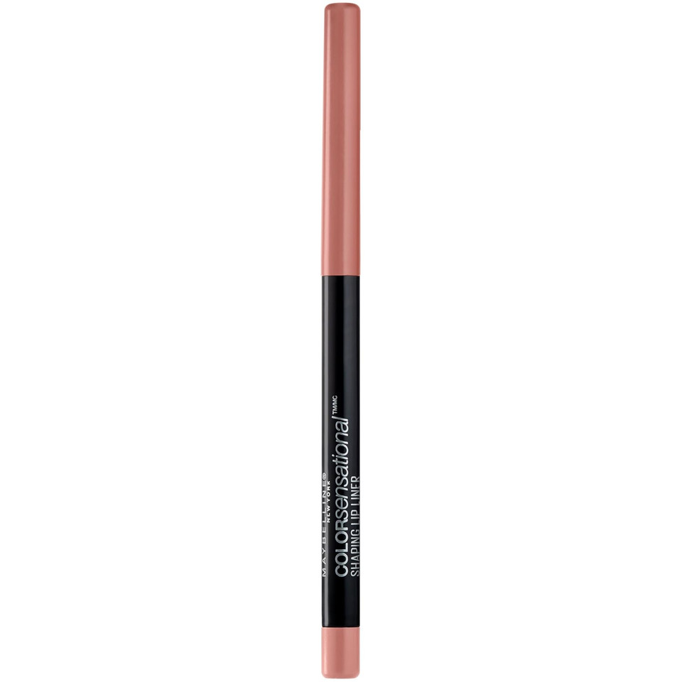 Maybelline Color Sensational Shaping Lip Liner With Self-Sharpening Tip, Rich Chocolate, Chocolate Brown, 1 Count