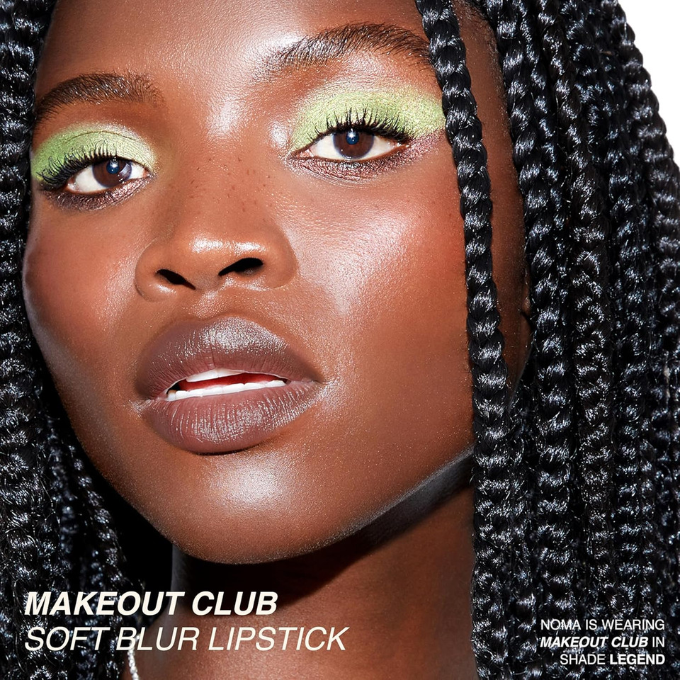 Freck Beauty Makeout Club Soft Blur Lipstick  Medium-To-Full Coverage, 8-Hour Wear, Transfer-Proof, Buildable Soft Matte Finish, Wearable Color For All Skin Tones | Main Character (Rose Brown)