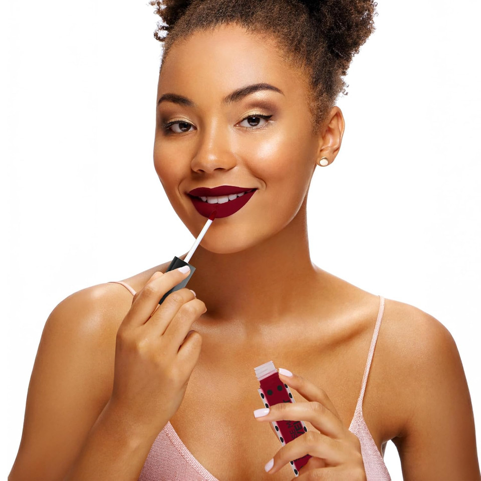Sacha Cosmetics Intense Matte Lip Velvet Liquid Lipstick, Long-Lasting Velvet Matte Finish, 0.2 Fl Oz The It Color