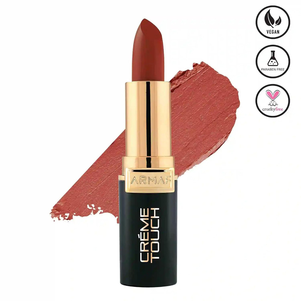 Armaf Beauté Crème Touch Bullet Lipstick - Matte Lipstick For Women, Enriched With Shea Butter (Margaret, Red)