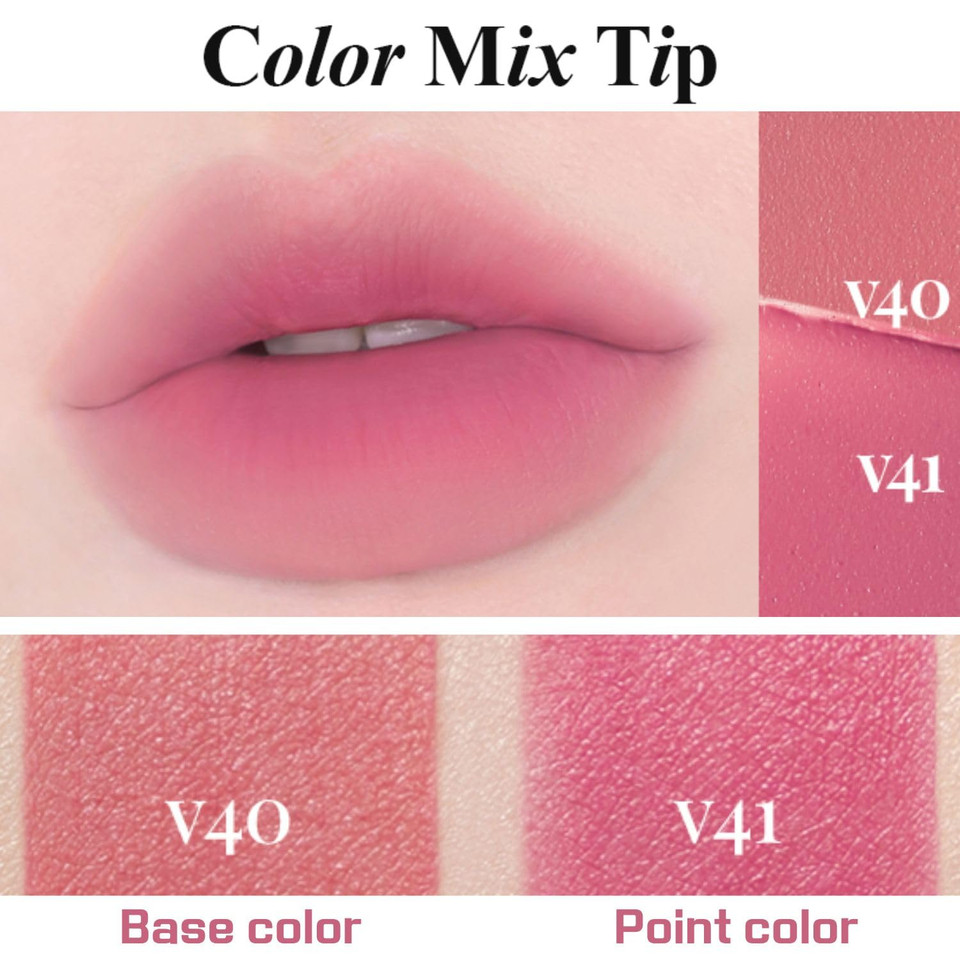 Bbia Last Velvet Tint - Soft & Creamy Matte Finish Lip Stain, Blur Effect With Velvety Texture, Long-Lasting, High Pigment, Lightweight, Non-Drying, Vegan, Korean Lip Makeup (V16 More Graceful)