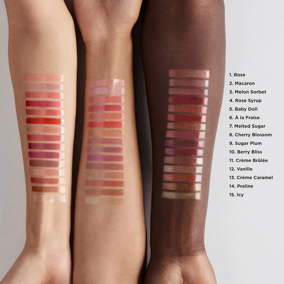 Laura Mercier Lip Glacé Balm Gloss, High-Shine Finish, 24Hr Moisture, Improves Hydration, Smooth And Even Application, Infused With Jojoba Oil