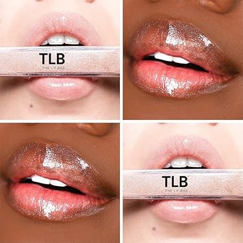 The Lip Bar - Lip Gloss, Trophy Wife (Champagne Shimmer) - Gloss Up Sheer Finish - Smooth, Not Sticky Formula - Coconut Oil, Olive Oil, Argan Oil & Vitamin E - Vegan & Cruelty Free - .30 Fl Oz