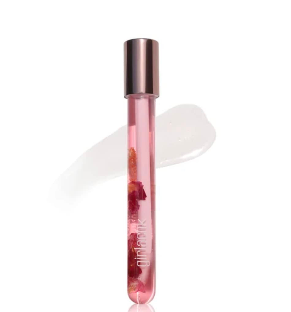 Girlactik Rose Oil Tinte Petal Gloss, 0.17 Oz (Wisteria)