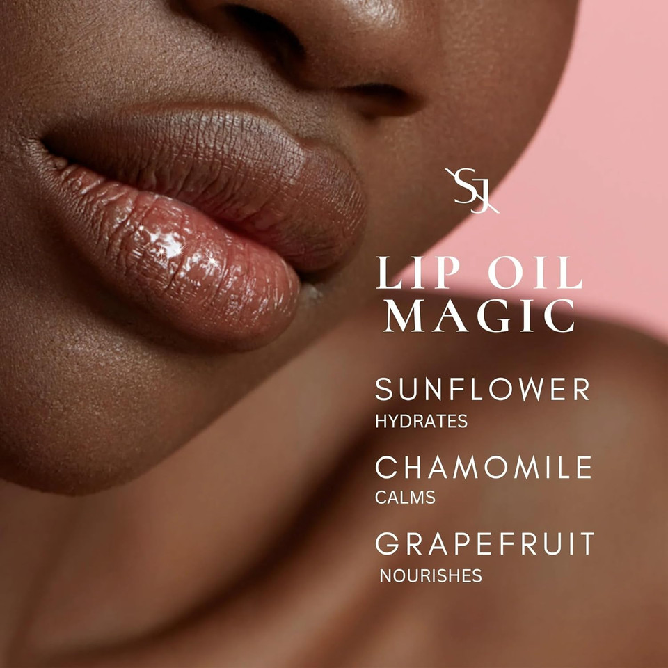Saint Jane - Luxury Lip Oil | Luxury, Floral-Infused, Clean Skincare (Bliss, 0.15 Oz | 4.5 Ml)
