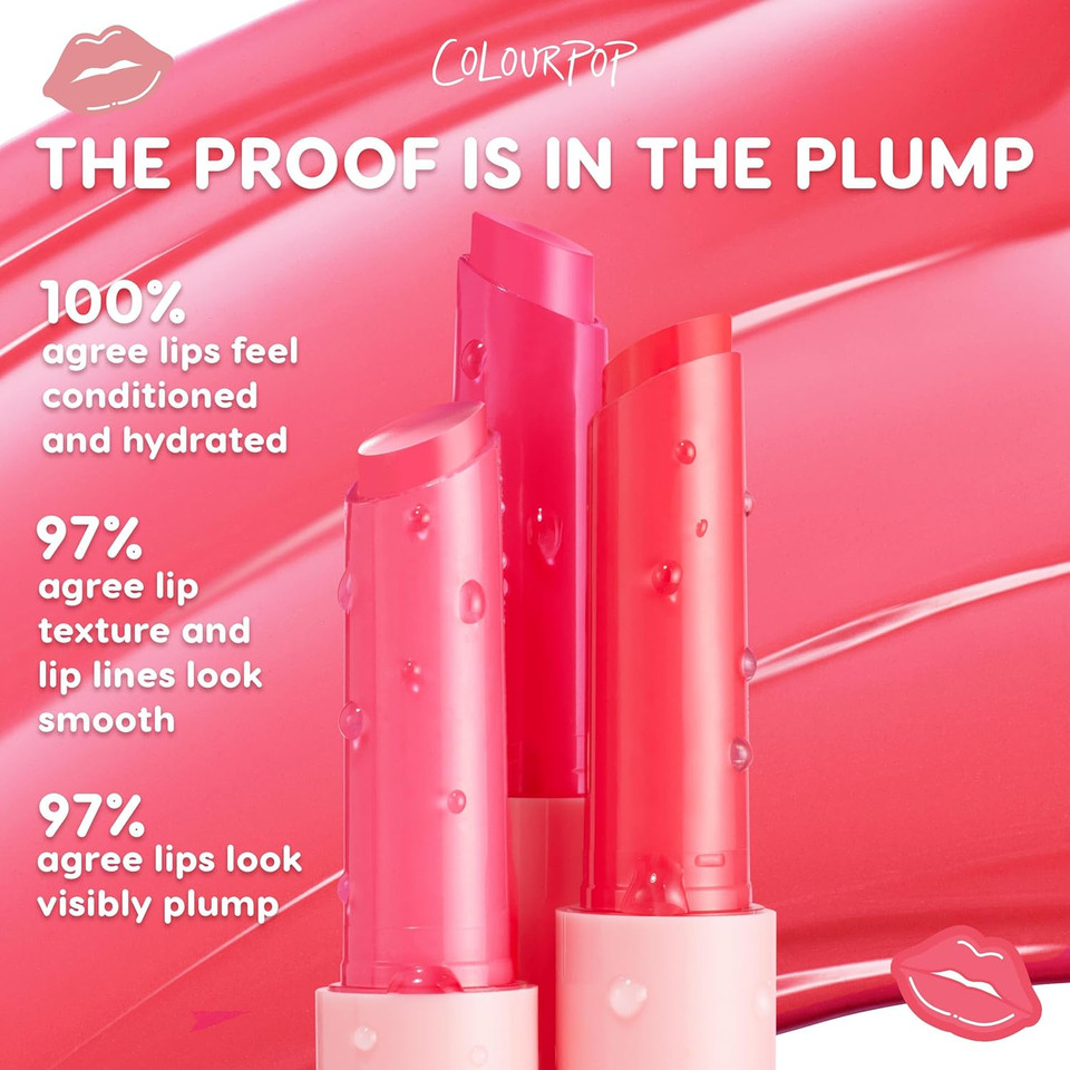 Colourpop So Juicy Plumping Lip Gloss Balm - Hydrating Lip Gloss & Balm Hybrid With Peptides - Non-Sticky Formula - Visibly Plumps Lips & Delivers Buildable Color - Berry Spritz (0.07 Oz)