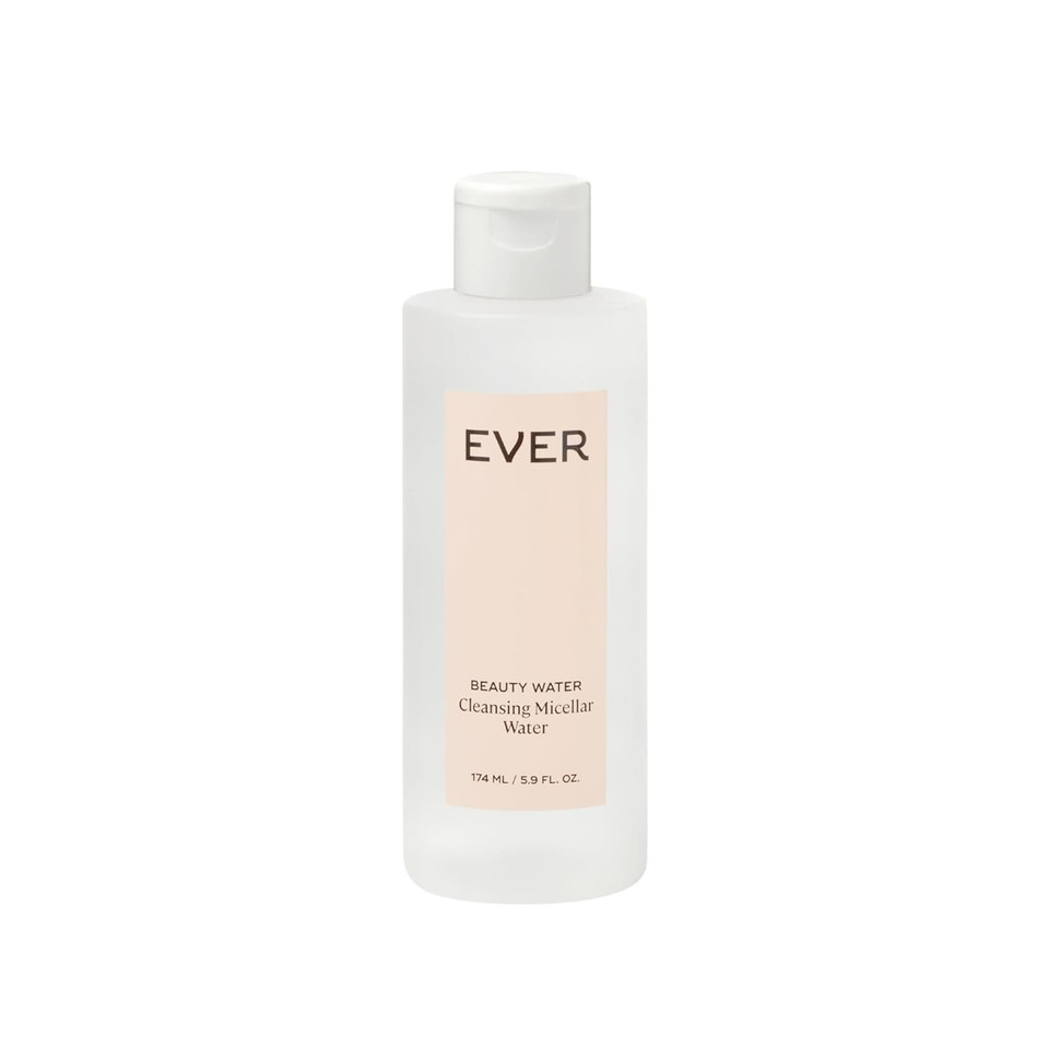 Ever Beauty Water - Cleansing Micellar Water, Eye Makeup Remover, Rose Water Cleanser, Sensitive Skin Water Makeup Remover