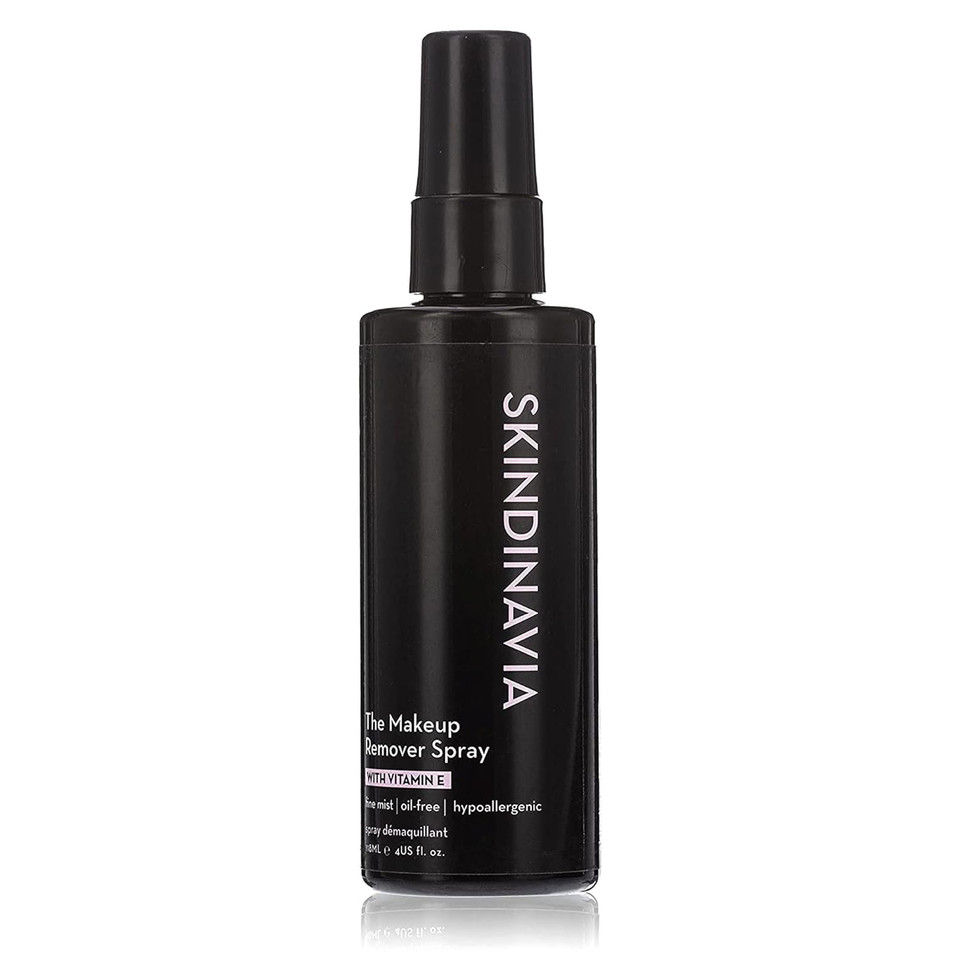 Skindinavia The Makeup Remover Spray - Cleansing Mist Removes Makeup Without Drying Or Irritating Skin - Hypoallergenic, Gentle & Suitable For Sensitive Skin & Face (4 Oz)