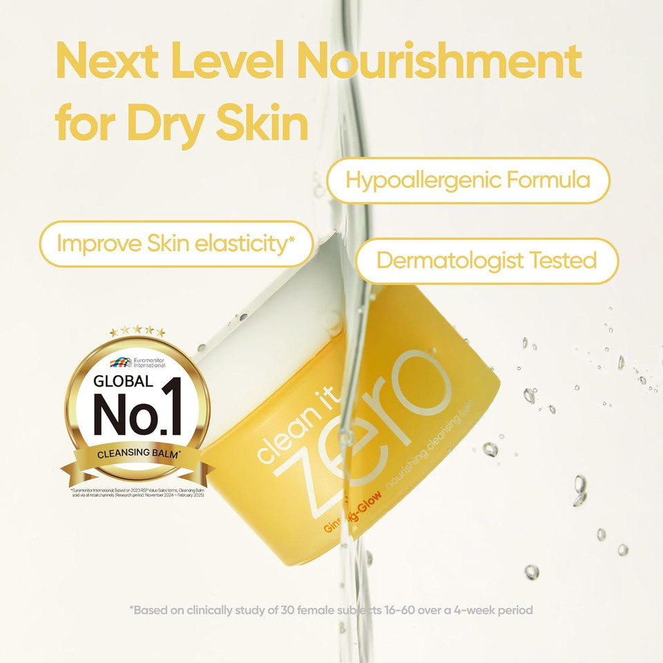 Banila Co Clean It Zero Original Cleansing Balm Big Size | Korean Makeup Remover, Cleansing Oil, Facial Cleanser For All Skin Types | Vegan | Made With Acerola Berry & Vitamin C (180Ml / 6.08 Fl.Oz)