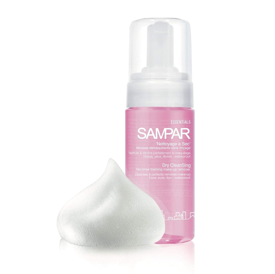 Essential Dry Cleansing - No-Rinse Foaming Make-Up Remover Face, Eyes, And Lips - All Skin Types 100Ml