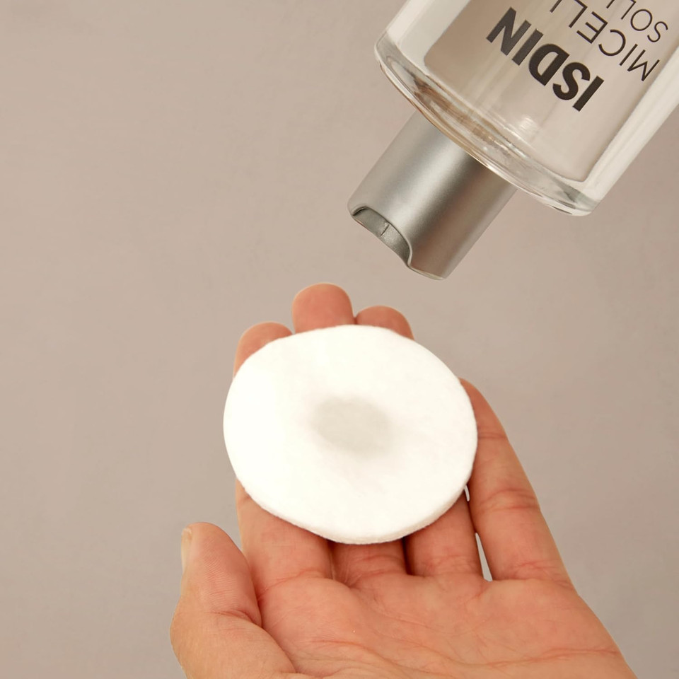 Isdin Micellar 4-In-1 Facial Cleansing Water Solution - Hydrating And Cleansing Toner And Makeup Remover For Sensitive Skin, 13.5 Fl Oz