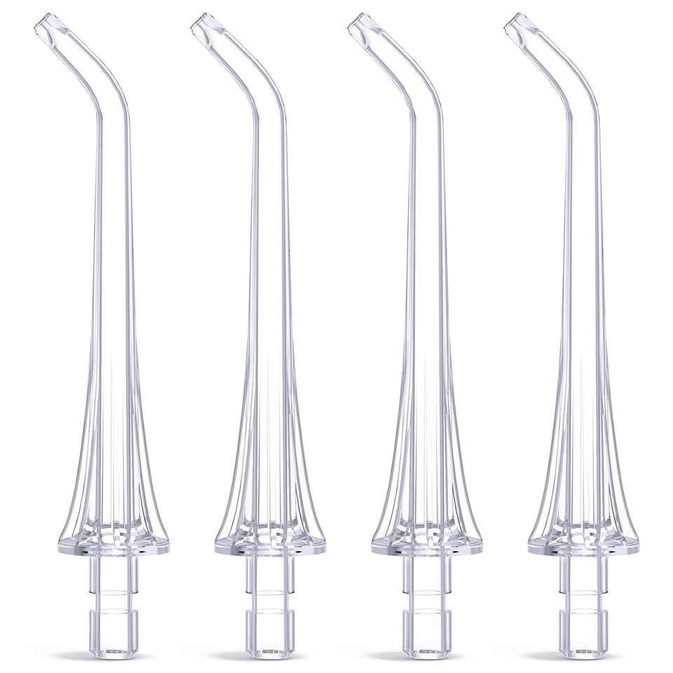 Bitvae C5/C6 Water Flosser Replacement Tips For Teeth Cleaning, Standard Water Dental Flosser Jet Tips, 4 Pieces