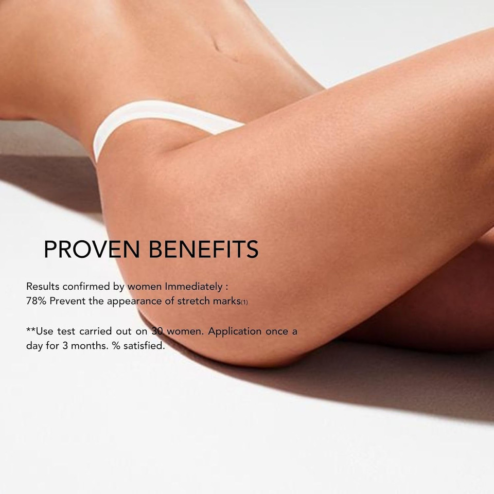 Lierac Phytolastil Stretch Mark Prevention Gel - Hydrates, Prevents Stretch Marks & Soothes Skin On Stomach, Bust,Thighs & Buttocks, Non-Scented & Suitable For Pregnancy & All Skin Types - 400Ml