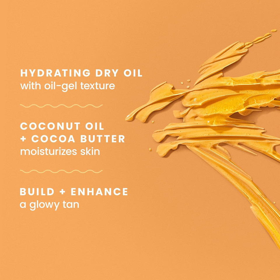 Hawaiian Tropic Protective Tanning Oil Spray Sunscreen Spf 15, 8Oz | Tanning Sunscreen, Oxybenzone-Free, 8Oz