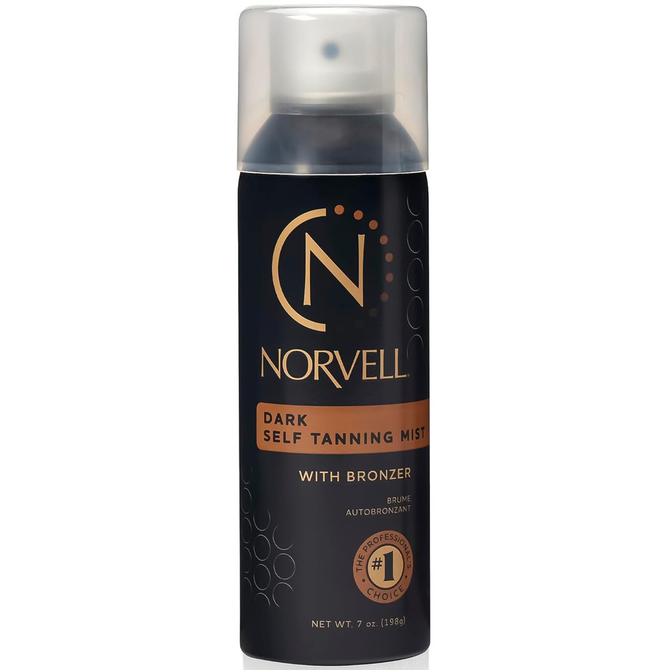 Norvell Professional Sunless Self Tanning Mist - Airbrush Spray Solution With Bronzer For Instant Sun Kissed Glow, 7 Fl.Oz Norvell Professional Sunless Self Tanning Mist - Airbrush Spray Solution With Bronzer For Instant Sun Kissed Glow, 7 Fl.Oz