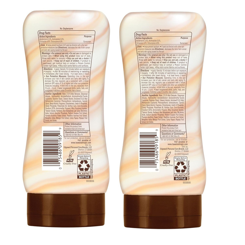 Hawaiian Tropic Weightless Hydration Lotion Sunscreen Spf 50, 6Oz | Oil Free, Broad Spectrum, Oxybenzone Free, Body Sunscreen