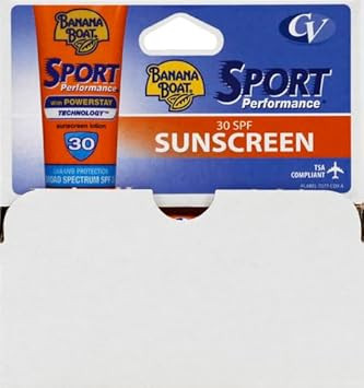 Banana Boat Sport Ultra Spf 30 Sunscreen Lotion, 1Oz | Travel Size Sunscreen Spf 30, Travel Sunblock Lotion, Mini Sunblock Oxybenzone-Free, 1Oz