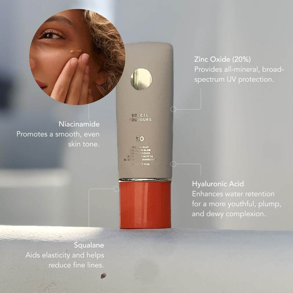 Soleil Toujours Mineral Ally Daily Face Glow Spf 50