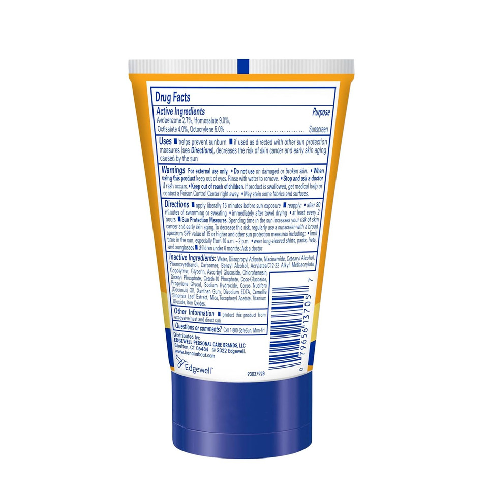 Banana Boat Protection + Vitamins Face Sunscreen Lotion Spf 50 | Travel Size Sunscreen For Face, Moisturizing With Vitamin C & Vitamin B3 Niacinamide, Spf 50 Sunblock Lotion, Fragrance Free, 2Oz