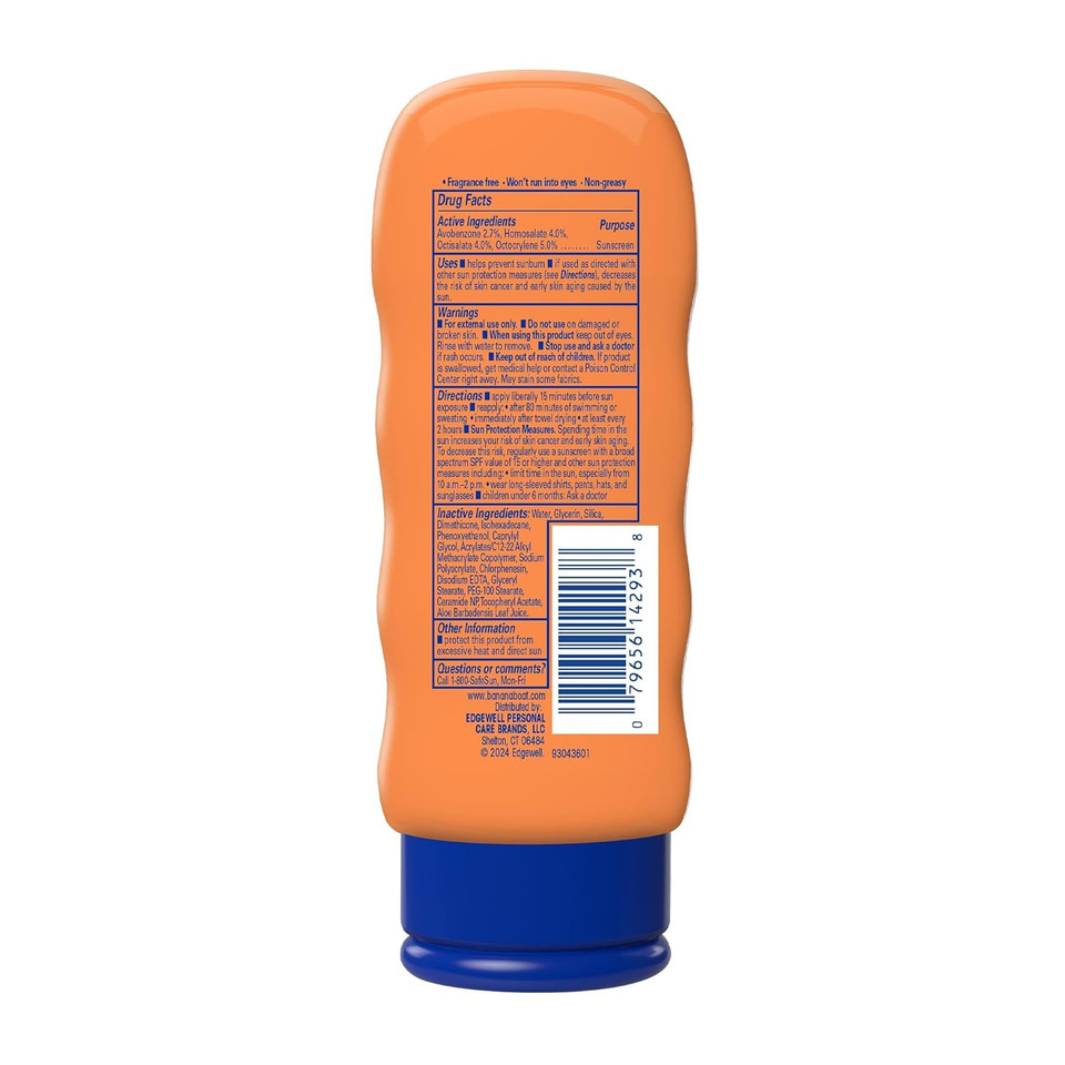 Banana Boat Sport Sunscreen For Face Spf 50, 3Oz | Travel Size Sunscreen Spf 50, Travel Sunblock Lotion, Sun Screen Protector For Face And Body, Suntan Lotion, Bloqueador Solar, Sun Care, 3 Fl Oz