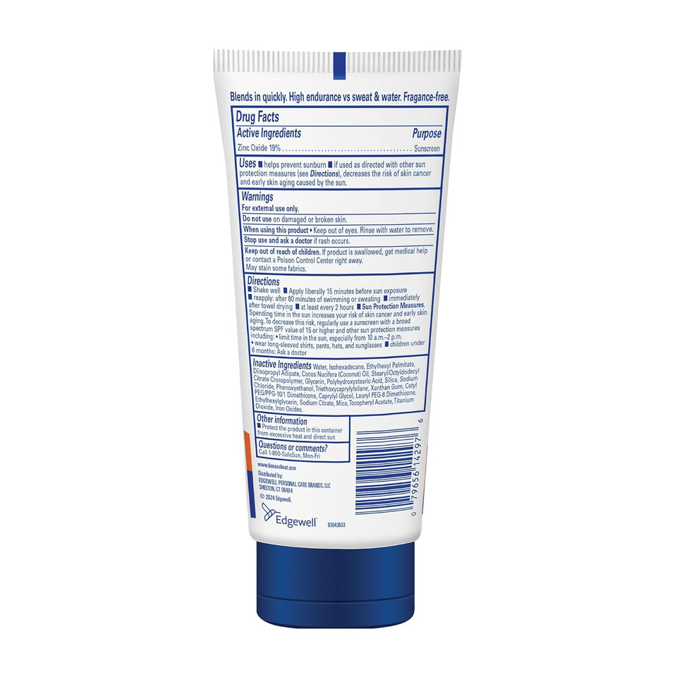 Banana Boat Sport Mineral Sunscreen Spf 50 Lotion, 5Oz | Zinc Oxide Sunscreen Lotion, Spf 50 Sunblock, 5Oz