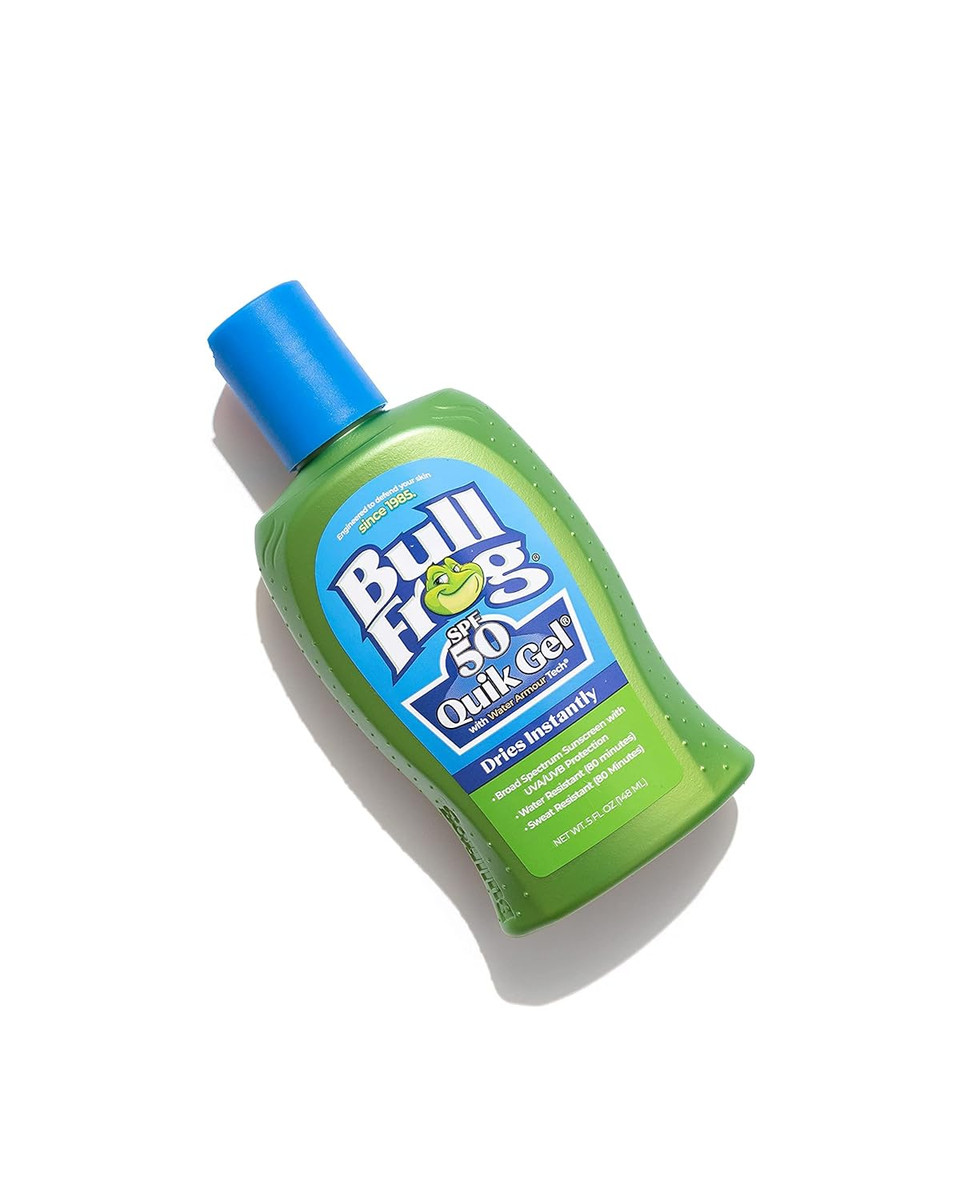 Bullfrog Quik Gel Sunscreen Spf 50 | Oxybenzone & Octinoxate Free | Broad Spectrum Moisturizing Uva/Uvb, 5Oz