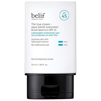 Belif Dew Guard - Daily Mineral Sun Spf 50 Hydrating Niacinamide Sunscreen (1.69 Fl. Oz) - Daily Broad Spectrum, Reduces Redness, No-White Cast, Non-Greasy, Korean Skincare
