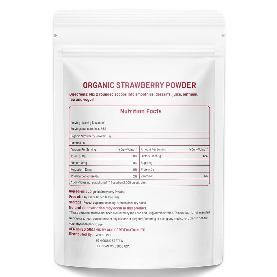 Organic Pomegranate Juice Powder, Pure Pomegranate Powder Fruit Freeze Dried Powder, Natural Vitamin C Vegan Sweetener Superfoods For Smoothies, Yogurt & Shake, Gluten Free, Non Gmo, 1 Lb