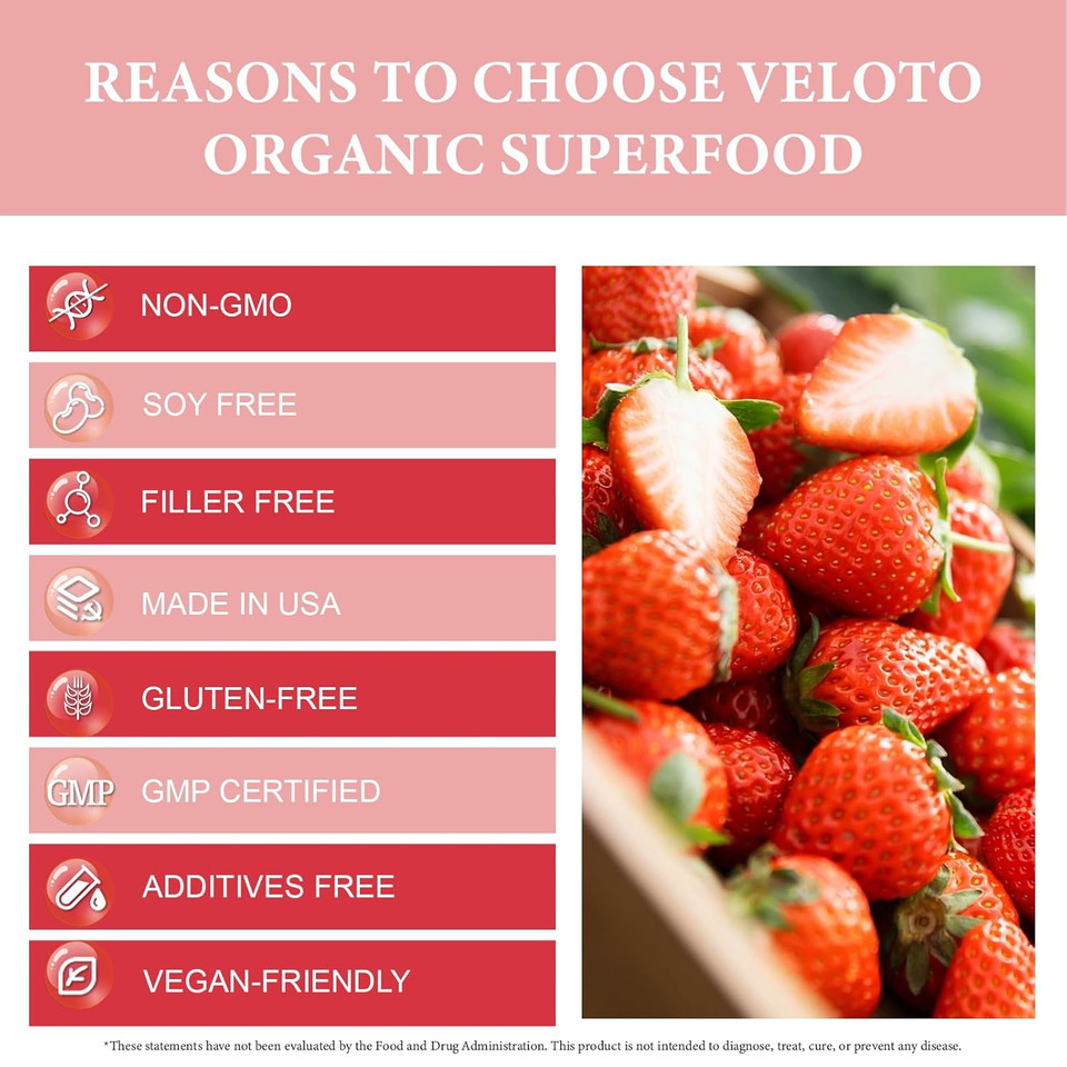 Organic Pomegranate Juice Powder, Pure Pomegranate Powder Fruit Freeze Dried Powder, Natural Vitamin C Vegan Sweetener Superfoods For Smoothies, Yogurt & Shake, Gluten Free, Non Gmo, 1 Lb