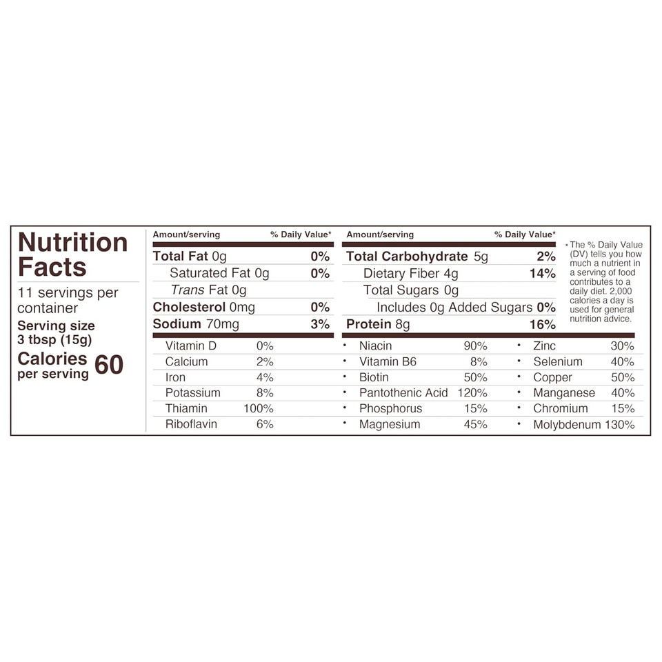 Foods Alive Nacho Cheesy Goodness Nutritional Yeast, 6Oz Shaker Jar/Non-Fortified, Vegan Cheese Powder Seasoning
