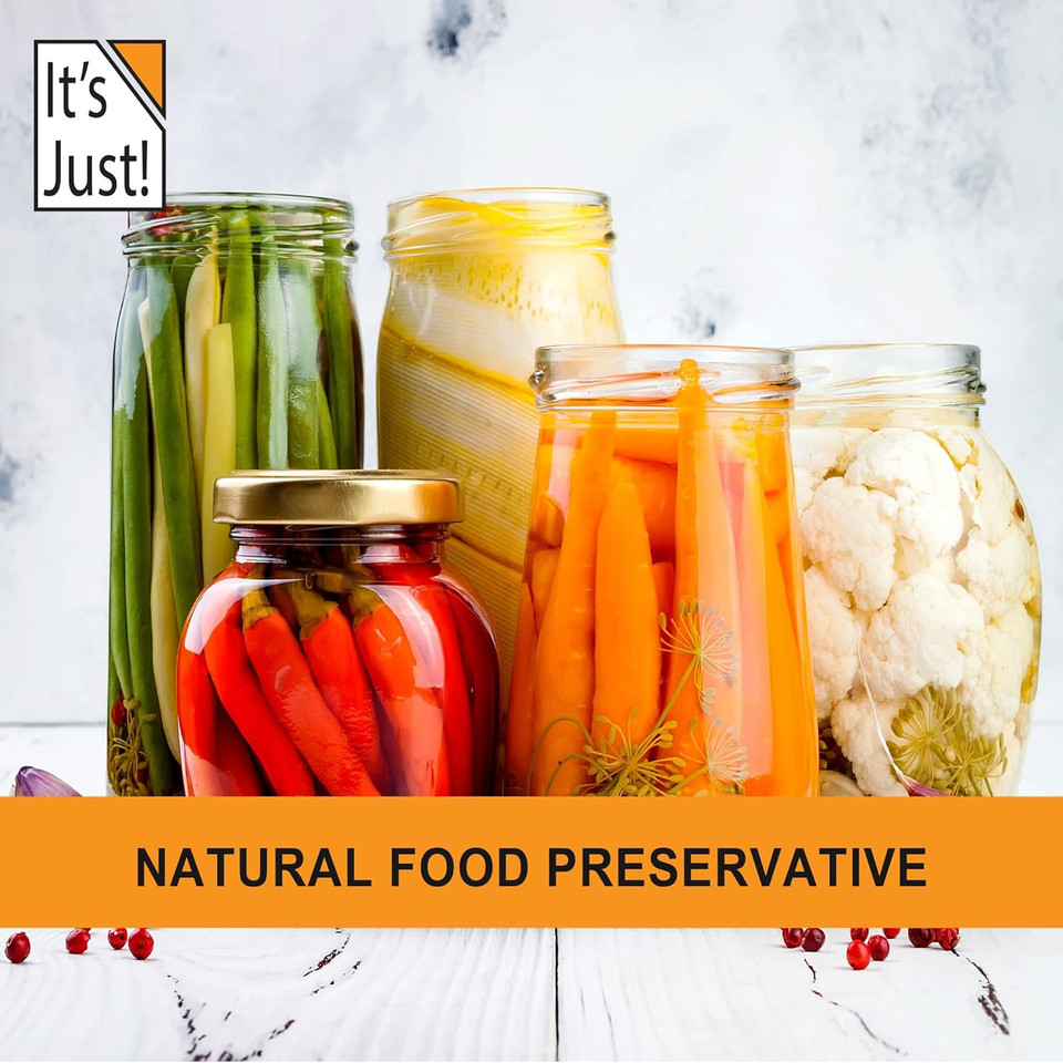 It'S Just - Citric Acid, Food Grade Flavor Enhancer Powder, Non-Gmo, Great For Cooking, Cleaning, Bath Bombs, Natural Preservative (6 Ounces)